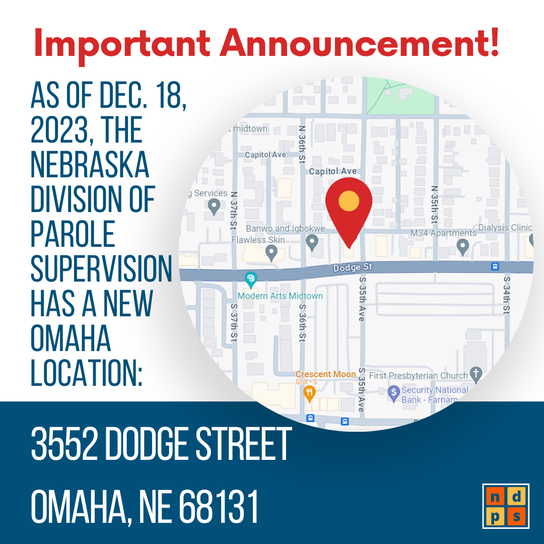 Supervision/Services New & Noteworthy Board of Parole